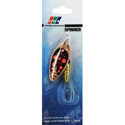 Блешня для риболовлі, обертова, EOS S0029A, вага 13г, колір GS323003
